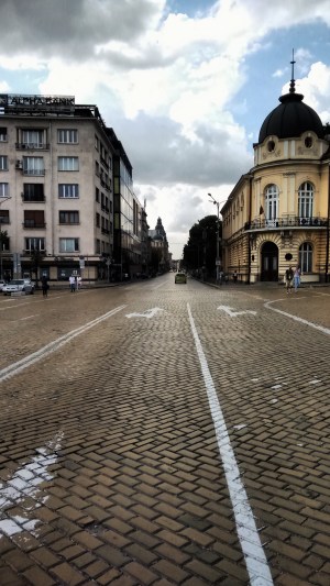 Bulevard Tsar Osvoboditel, Sofía. Fotografía de Borja Rivero